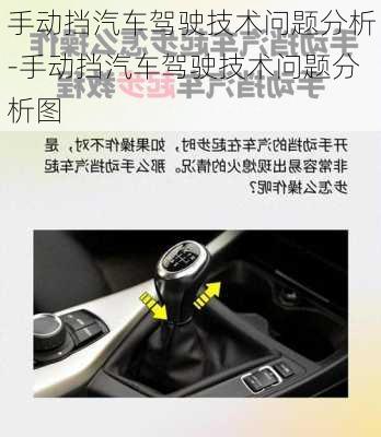 手動擋汽車駕駛技術問題分析-手動擋汽車駕駛技術問題分析圖