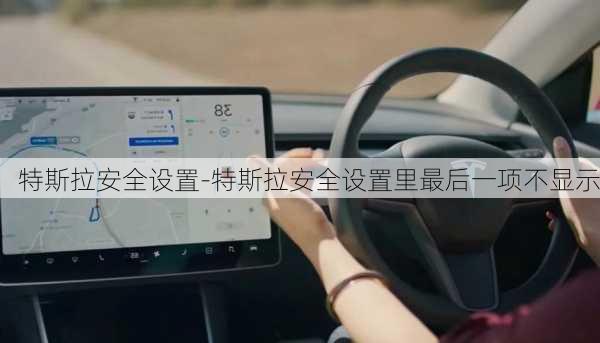 特斯拉安全設(shè)置-特斯拉安全設(shè)置里最后一項不顯示