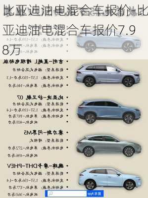 比亞迪油電混合車報價-比亞迪油電混合車報價7.98萬