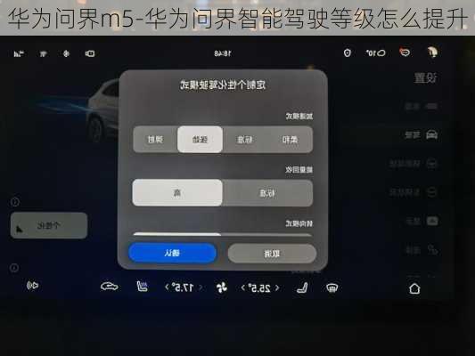 華為問界m5-華為問界智能駕駛等級怎么提升