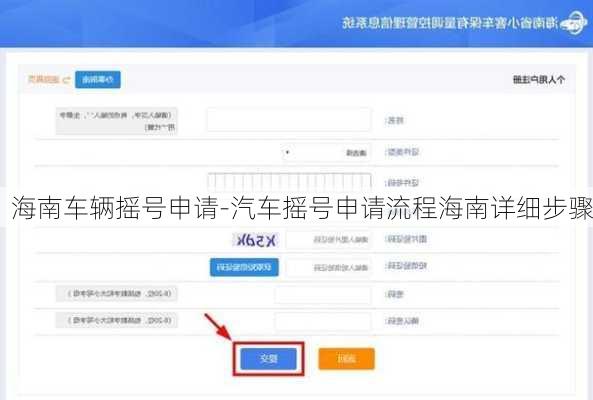海南車輛搖號申請-汽車搖號申請流程海南詳細(xì)步驟