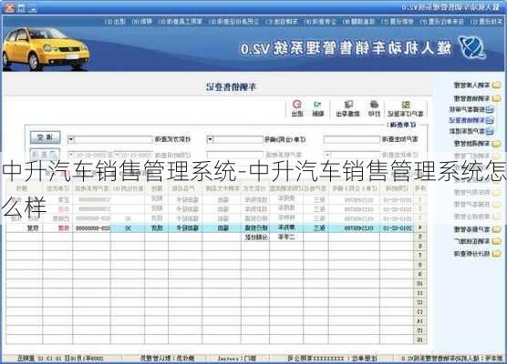 中升汽車銷售管理系統(tǒng)-中升汽車銷售管理系統(tǒng)怎么樣