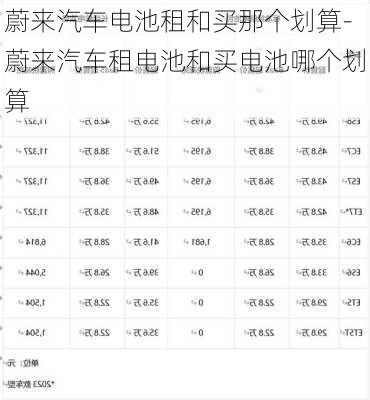 蔚來汽車電池租和買那個劃算-蔚來汽車租電池和買電池哪個劃算