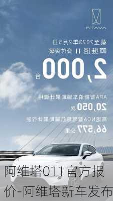 阿維塔011官方報(bào)價(jià)-阿維塔新車(chē)發(fā)布