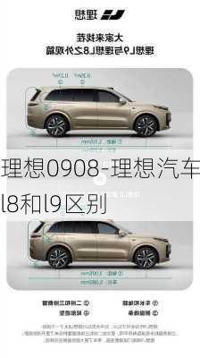 理想0908-理想汽車l8和l9區(qū)別