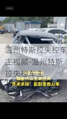 溫州特斯拉失控車(chē)主視頻-溫州特斯拉失控車(chē)主