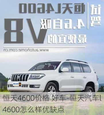 恒天4600價格 好車-恒天汽車l4600怎么樣優(yōu)缺點