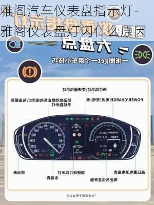 雅閣汽車儀表盤指示燈-雅閣儀表盤燈閃什么原因