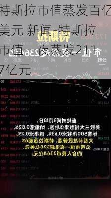 特斯拉市值蒸發(fā)百億美元 新聞-特斯拉市值一夜蒸發(fā)2117億元