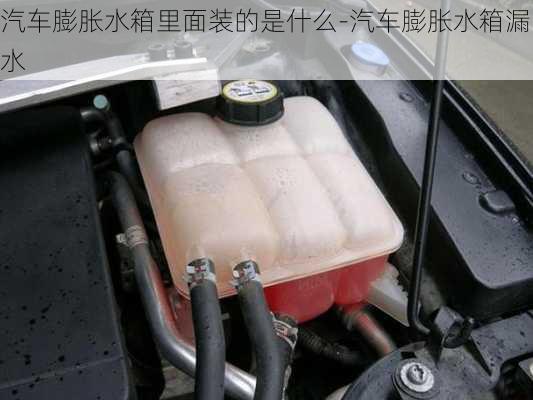 汽車膨脹水箱里面裝的是什么-汽車膨脹水箱漏水