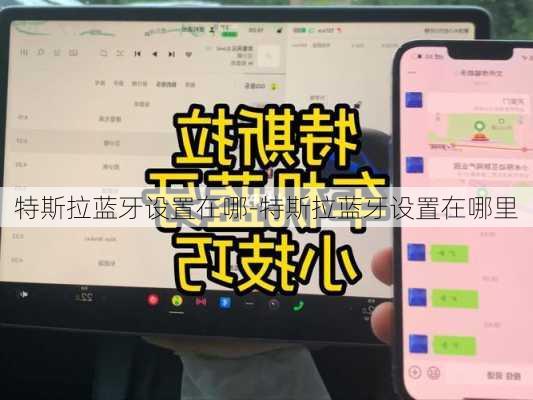 特斯拉藍(lán)牙設(shè)置在哪-特斯拉藍(lán)牙設(shè)置在哪里
