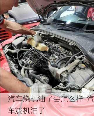 汽車燒機油了會怎么樣-汽車燒機油了