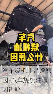 汽車燒機(jī)油是啥原因-汽車燒機(jī)油原因講解