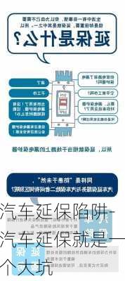 汽車延保陷阱-汽車延保就是一個(gè)大坑