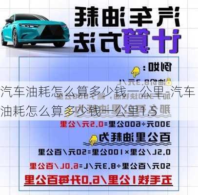 汽車油耗怎么算多少錢(qián)一公里-汽車油耗怎么算多少錢(qián)一公里1.5