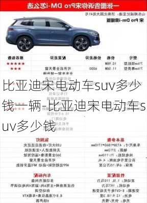 比亞迪宋電動車suv多少錢一輛-比亞迪宋電動車suv多少錢