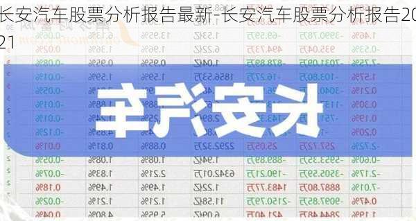 長(zhǎng)安汽車股票分析報(bào)告最新-長(zhǎng)安汽車股票分析報(bào)告2021