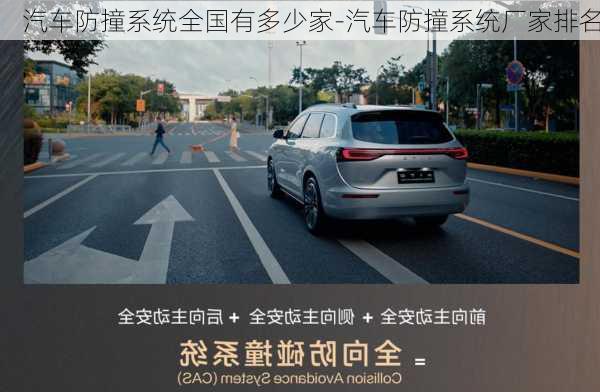 汽車防撞系統(tǒng)全國有多少家-汽車防撞系統(tǒng)廠家排名