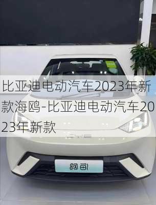 比亞迪電動汽車2023年新款海鷗-比亞迪電動汽車2023年新款