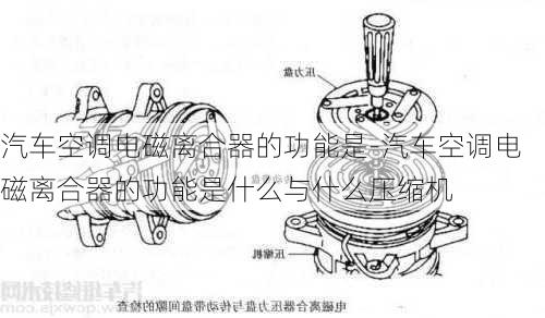 汽車空調(diào)電磁離合器的功能是-汽車空調(diào)電磁離合器的功能是什么與什么壓縮機(jī)